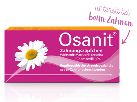 Osanit® Zahnungszäpfchen