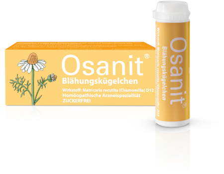 Osanit Blähungskuegelchen mit Phiole