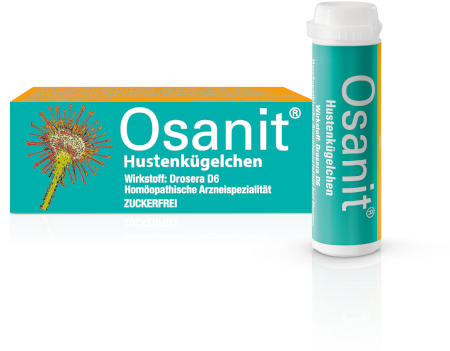 Osanit Hustenkuegelchen mit Phiole